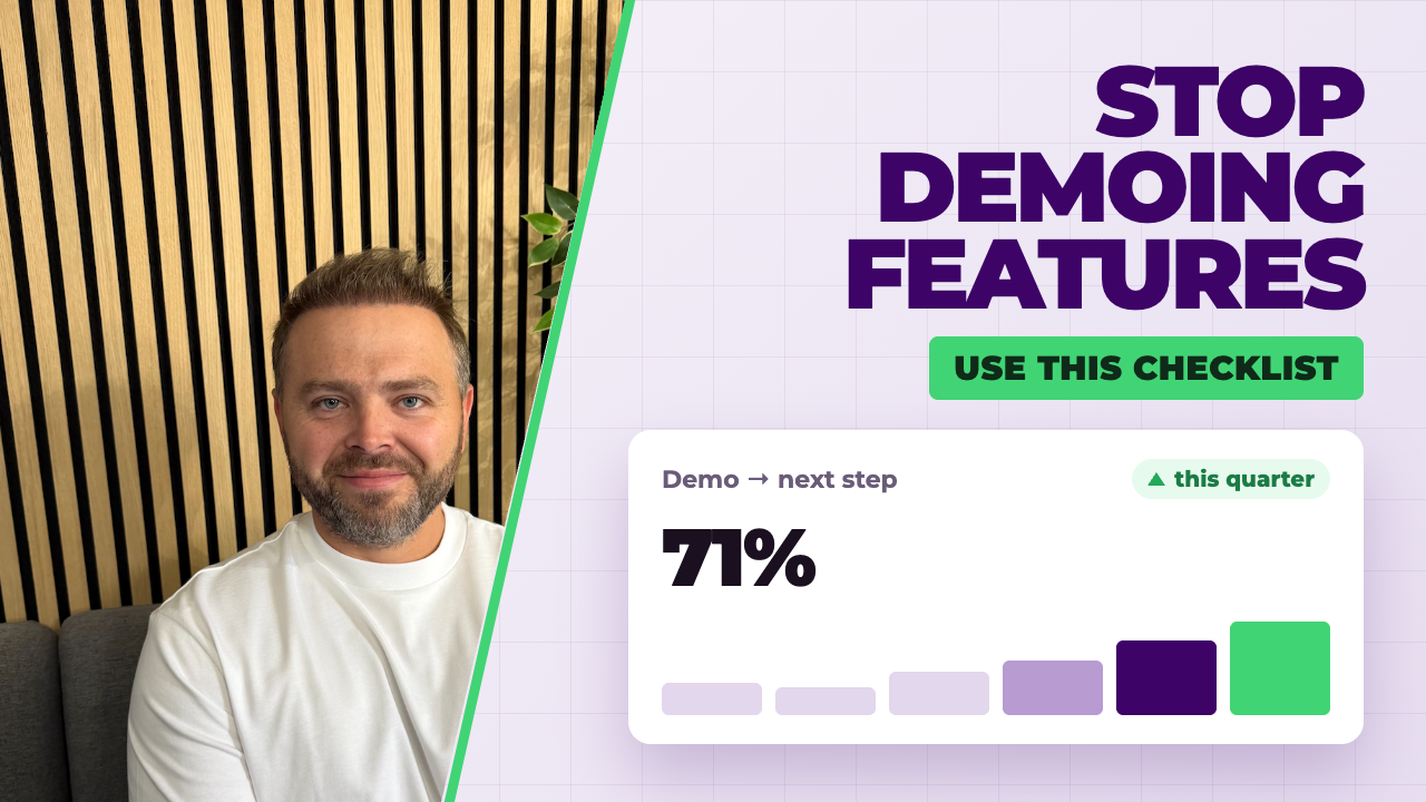 Demo checklist