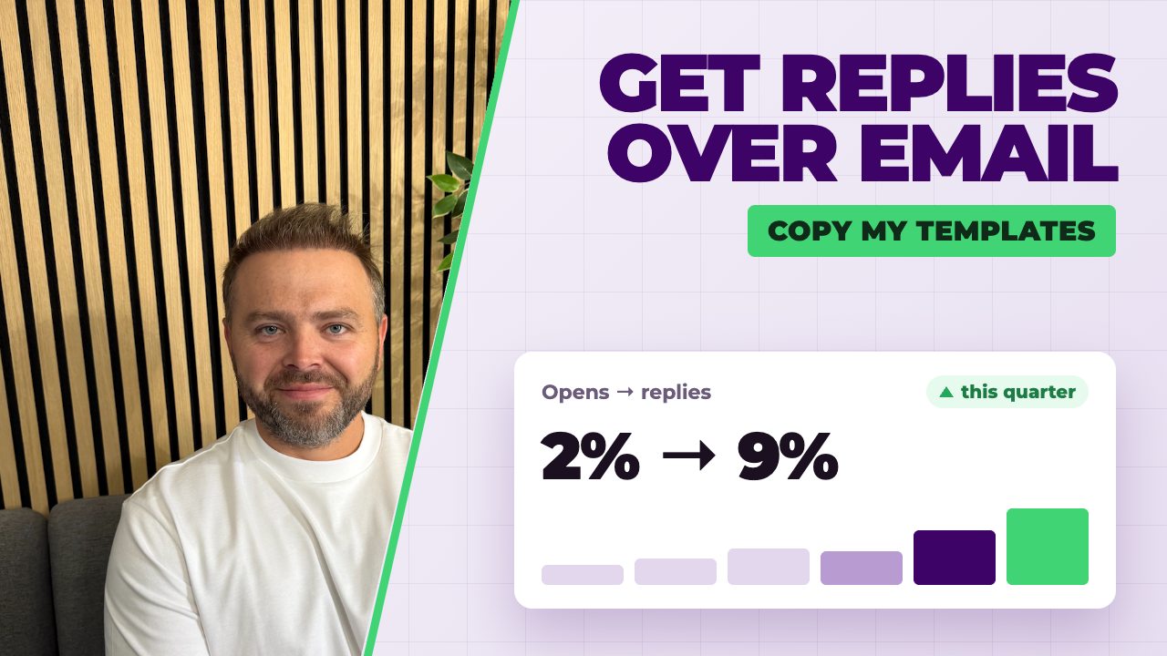 How to get replies over email